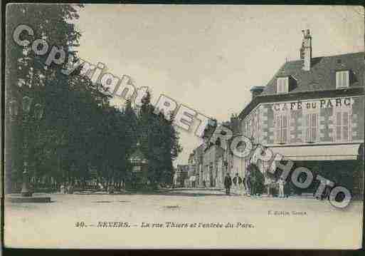 Ville de NEVERS Carte postale ancienne