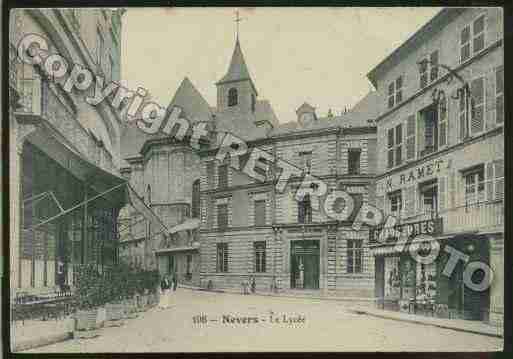 Ville de NEVERS Carte postale ancienne