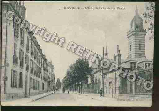 Ville de NEVERS Carte postale ancienne