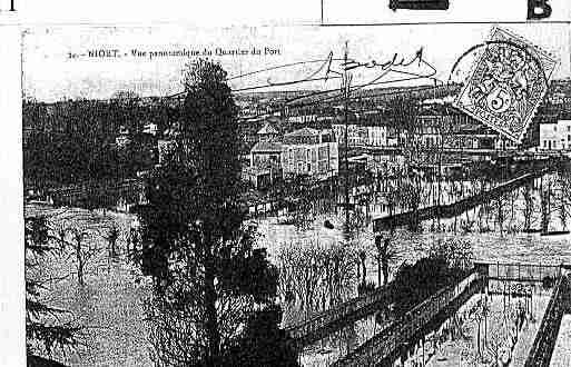 Ville de NIORT Carte postale ancienne