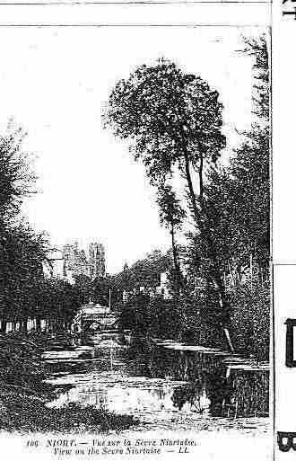 Ville de NIORT Carte postale ancienne