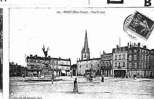 Ville de NIORT Carte postale ancienne