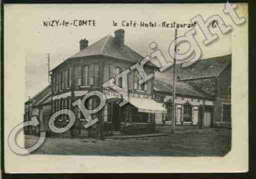 Ville de NIZYLECOMTE Carte postale ancienne