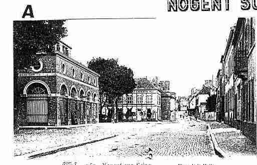 Ville de NOGENTSURSEINE Carte postale ancienne