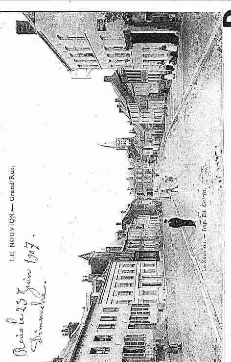 Ville de NOUVIONENTHIERACHE(LE) Carte postale ancienne