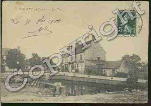 Ville de NOYANTD\'ALLIER Carte postale ancienne