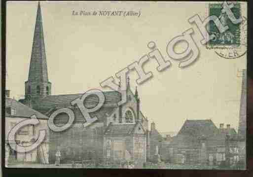 Ville de NOYANTD\'ALLIER Carte postale ancienne