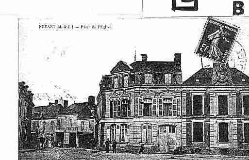 Ville de NOYANTLAPLAINE Carte postale ancienne