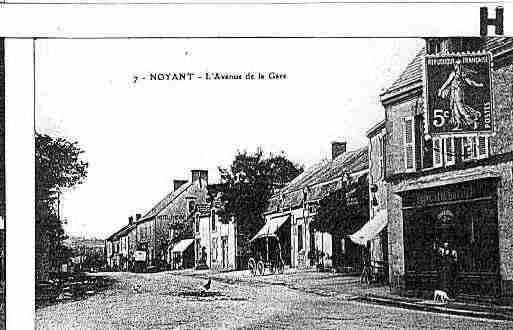 Ville de NOYANTLAPLAINE Carte postale ancienne