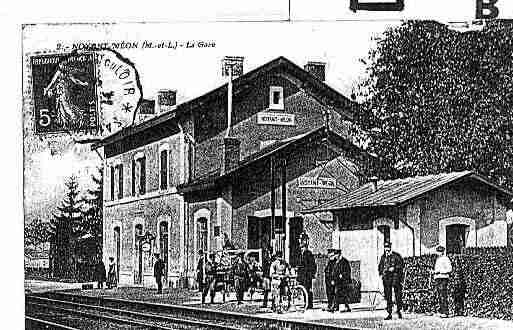 Ville de NOYANTLAPLAINE Carte postale ancienne
