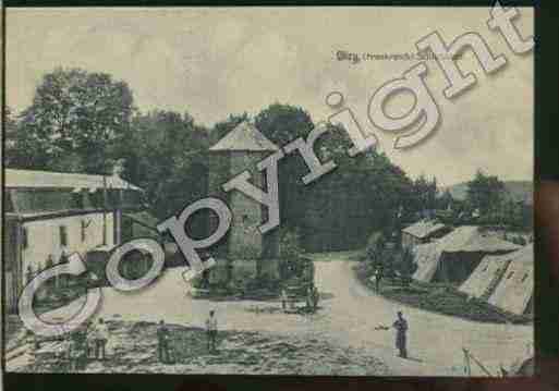 Ville de OLIZY Carte postale ancienne