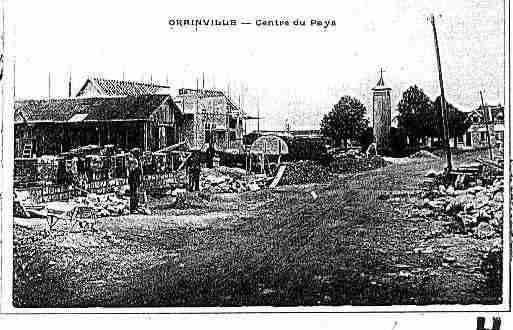 Ville de ORAINVILLE Carte postale ancienne