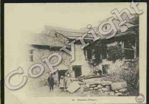 Ville de ORGEIX Carte postale ancienne