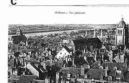 Ville de ORLEANS Carte postale ancienne