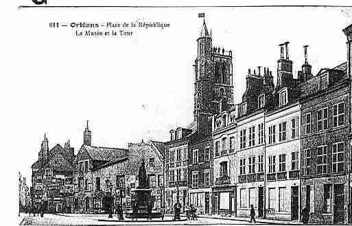 Ville de ORLEANS Carte postale ancienne