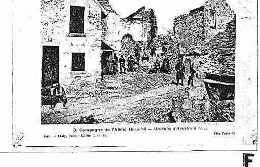 Ville de OSTEL Carte postale ancienne