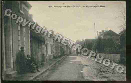 Ville de PARCAYLESPINS Carte postale ancienne