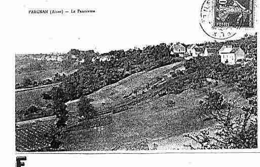 Ville de PARGNAN Carte postale ancienne