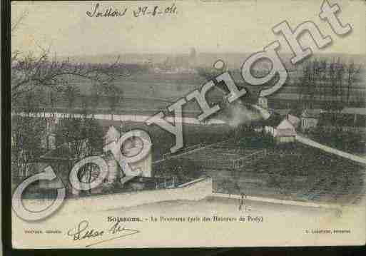 Ville de PASLY Carte postale ancienne