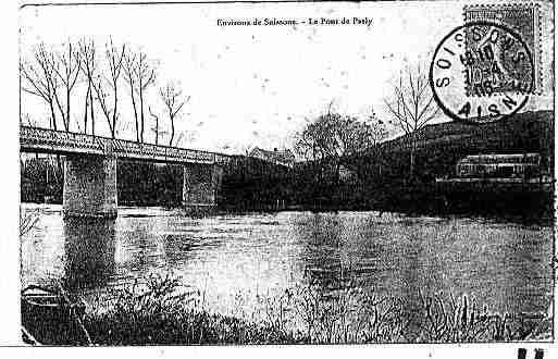Ville de PASLY Carte postale ancienne