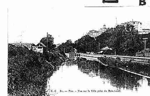 Ville de PAU Carte postale ancienne