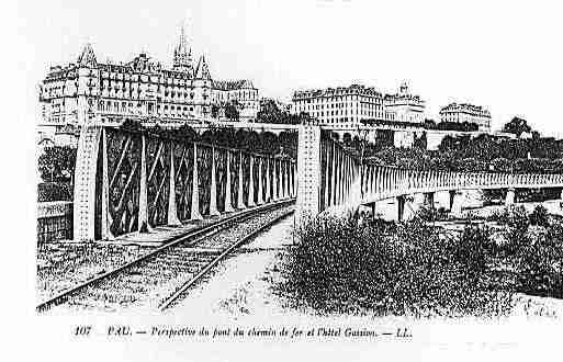 Ville de PAU Carte postale ancienne