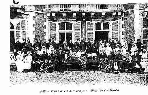 Ville de PAU Carte postale ancienne