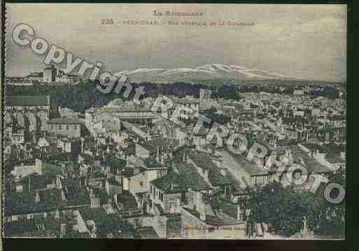Ville de PERPIGNAN Carte postale ancienne
