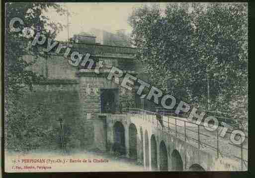 Ville de PERPIGNAN Carte postale ancienne