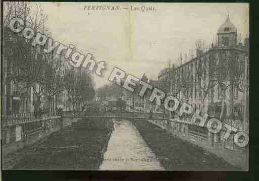 Ville de PERPIGNAN Carte postale ancienne