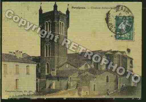 Ville de PERPIGNAN Carte postale ancienne