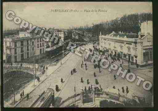 Ville de PERPIGNAN Carte postale ancienne