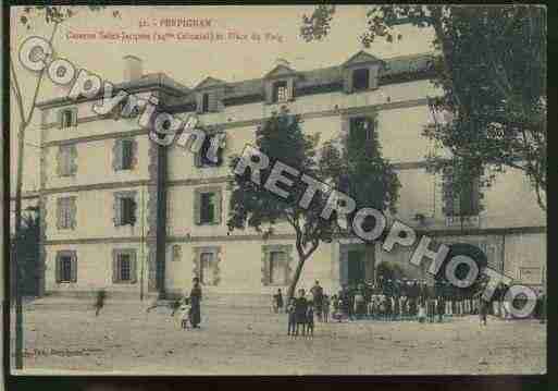 Ville de PERPIGNAN Carte postale ancienne