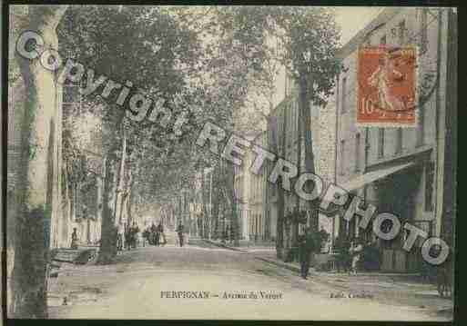 Ville de PERPIGNAN Carte postale ancienne