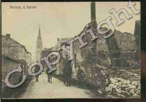 Ville de PERTHES Carte postale ancienne