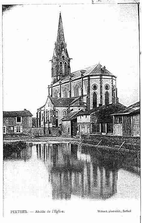 Ville de PERTHES Carte postale ancienne