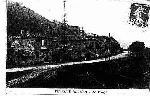 Ville de PEYRAUD Carte postale ancienne