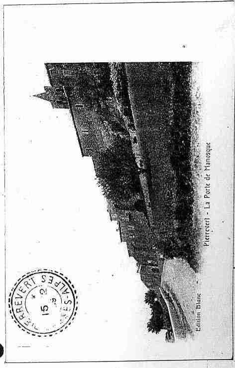 Ville de PIERREVERT Carte postale ancienne Ville de PIERREVERT Carte postale ancienne
