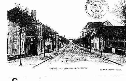 Ville de PINEY Carte postale ancienne