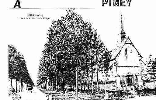 Ville de PINEY Carte postale ancienne