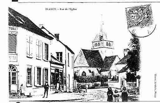Ville de PLANCYL\'ABBAYE Carte postale ancienne