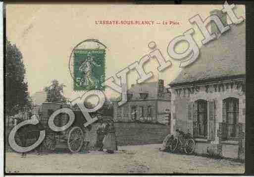 Ville de PLANCYL\'ABBAYE Carte postale ancienne