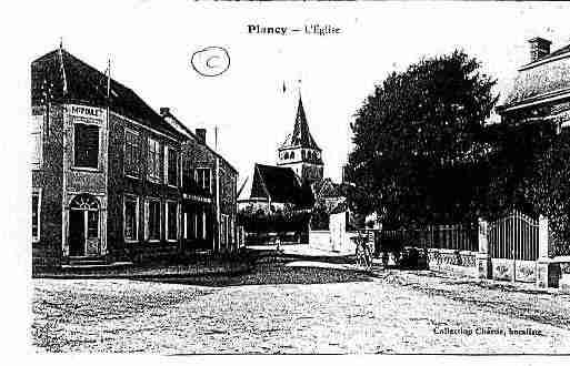 Ville de PLANCYL\'ABBAYE Carte postale ancienne