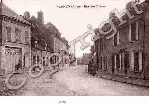 Ville de PLANCYL\'ABBAYE Carte postale ancienne