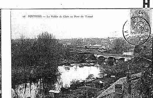Ville de POITIERS Carte postale ancienne