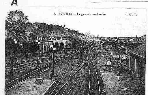 Ville de POITIERS Carte postale ancienne