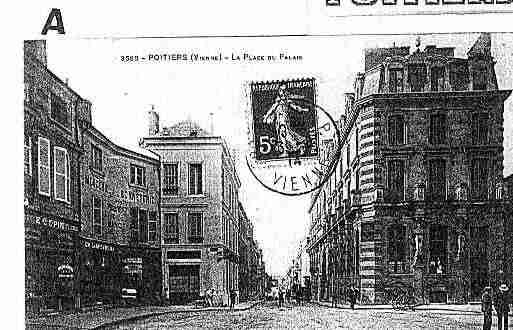 Ville de POITIERS Carte postale ancienne