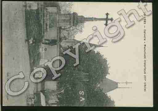 Ville de POIVRES Carte postale ancienne