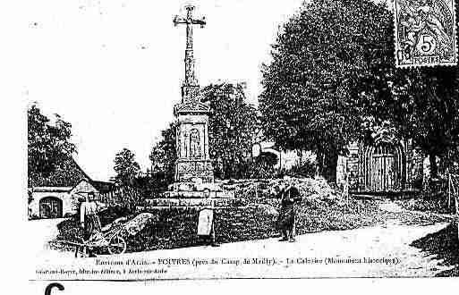 Ville de POIVRES Carte postale ancienne