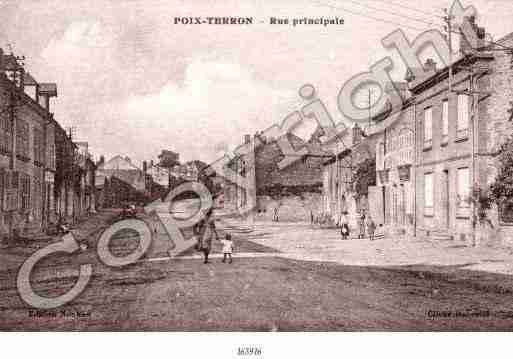 Ville de POIXTERRON Carte postale ancienne